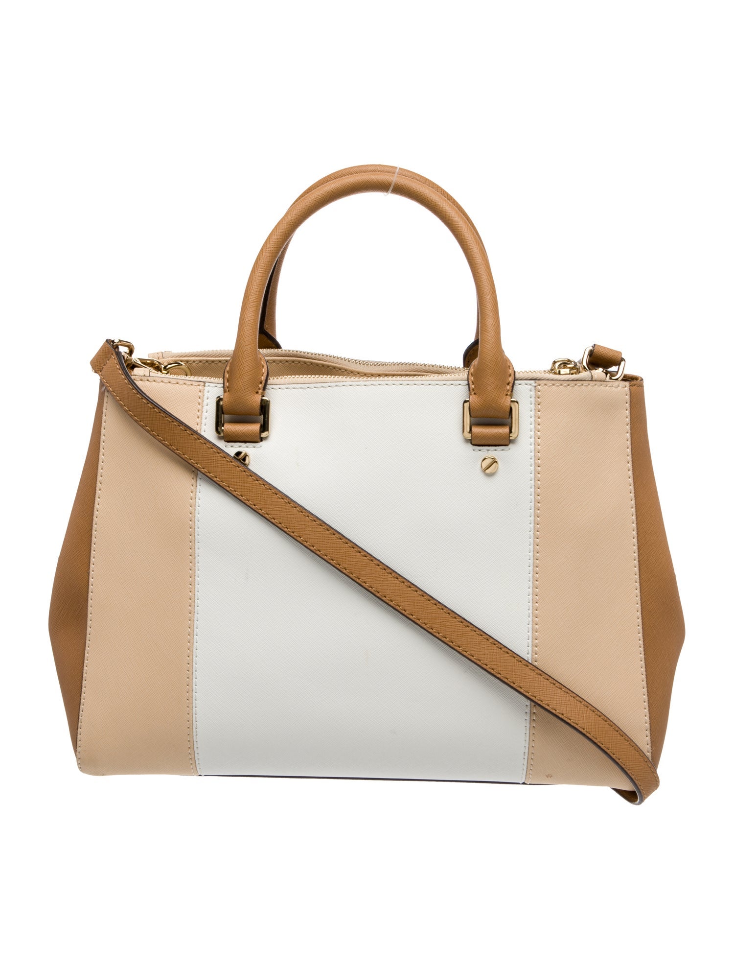 Michael Kors Saffiano Leather Top Handle Bag