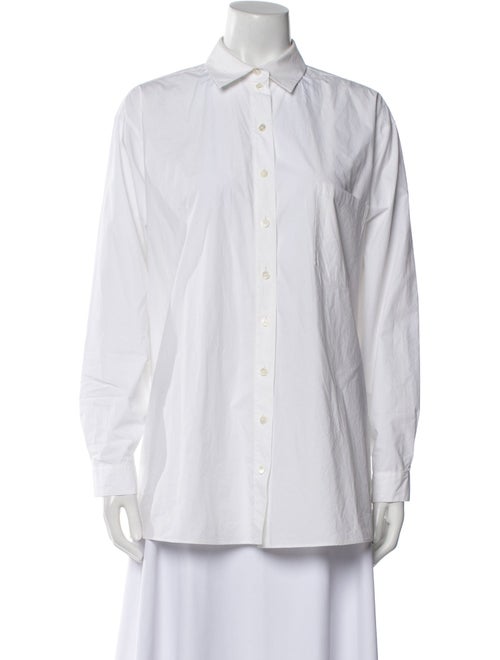 Michael Kors Long Sleeve Button-Up Top