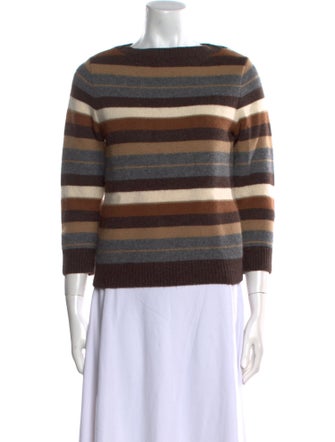 Michael Kors Cashmere Striped Sweater