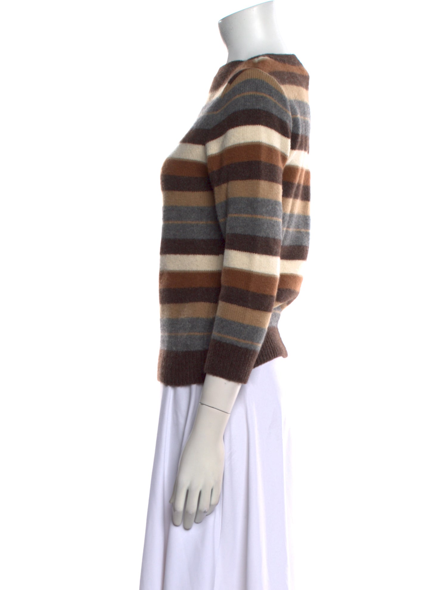Michael Kors Cashmere Striped Sweater