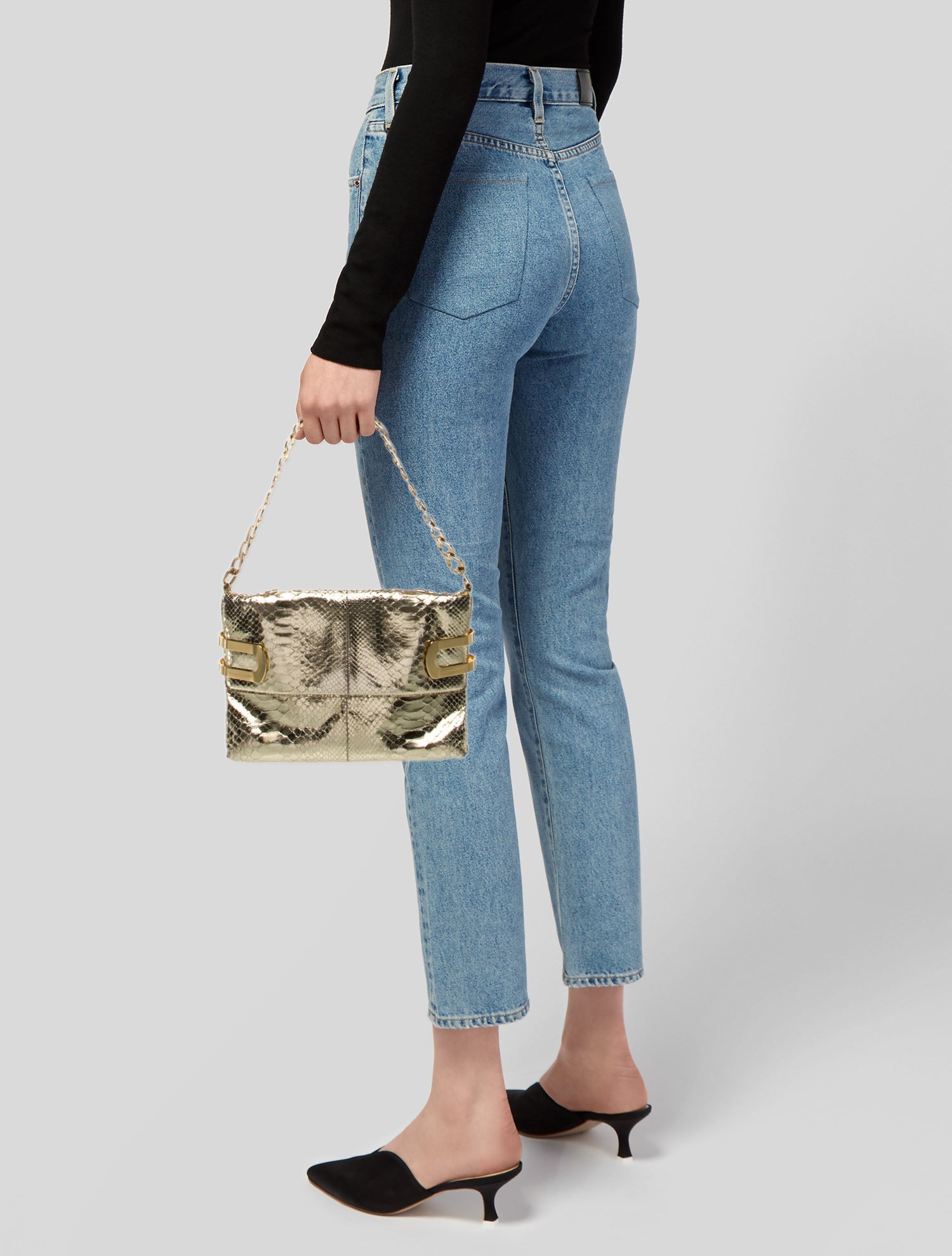 Michael Kors Snakeskin Shoulder Bag