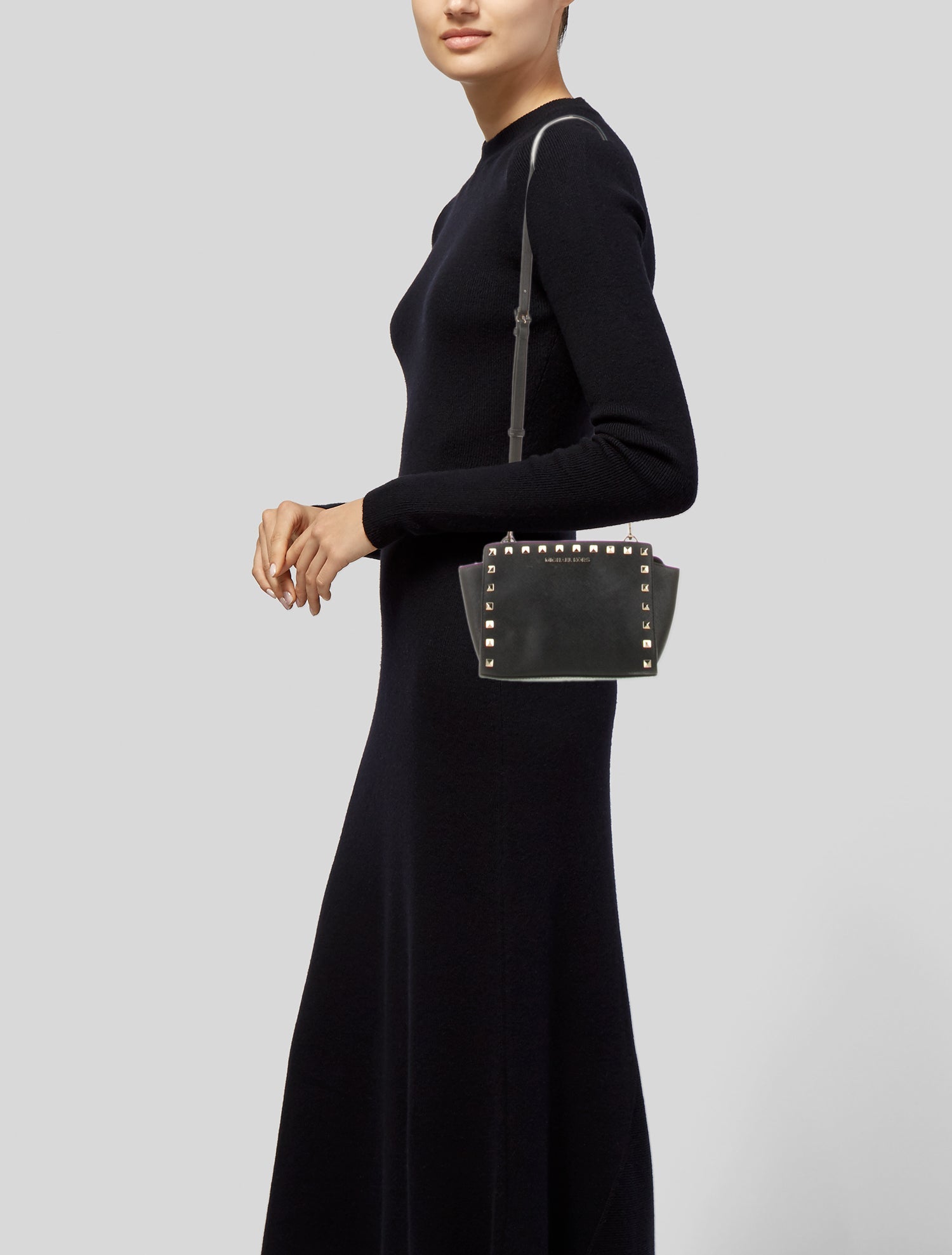 Michael Kors Saffiano Leather Crossbody Bag