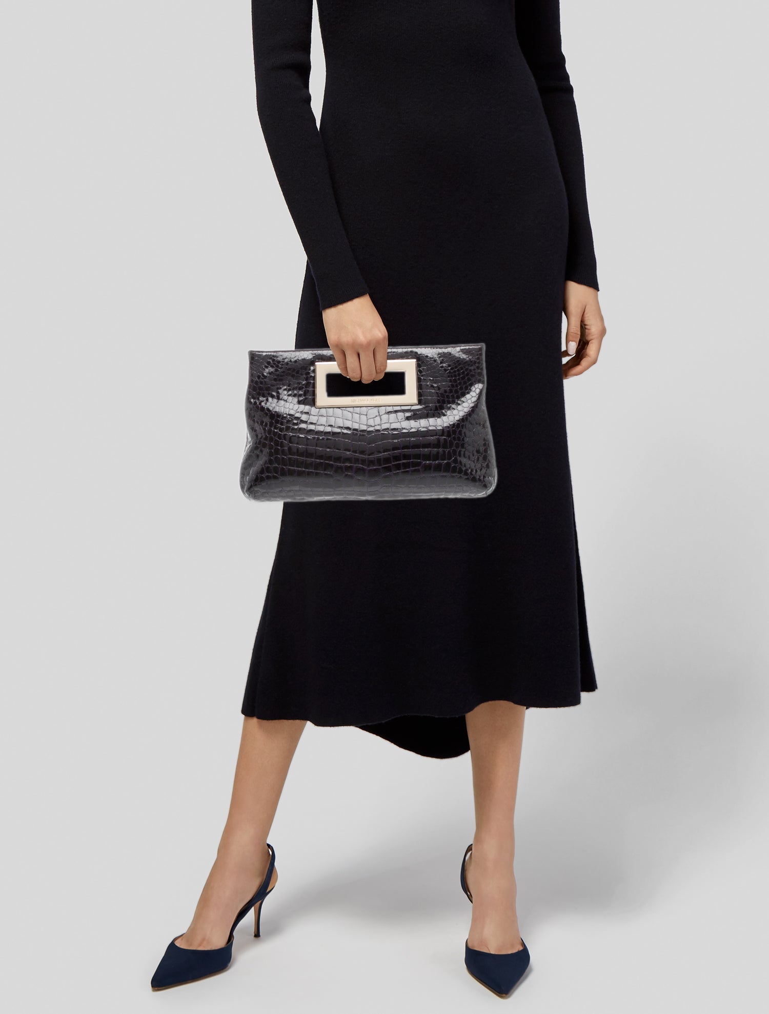 Michael Michael Kors Embossed Leather Berkley