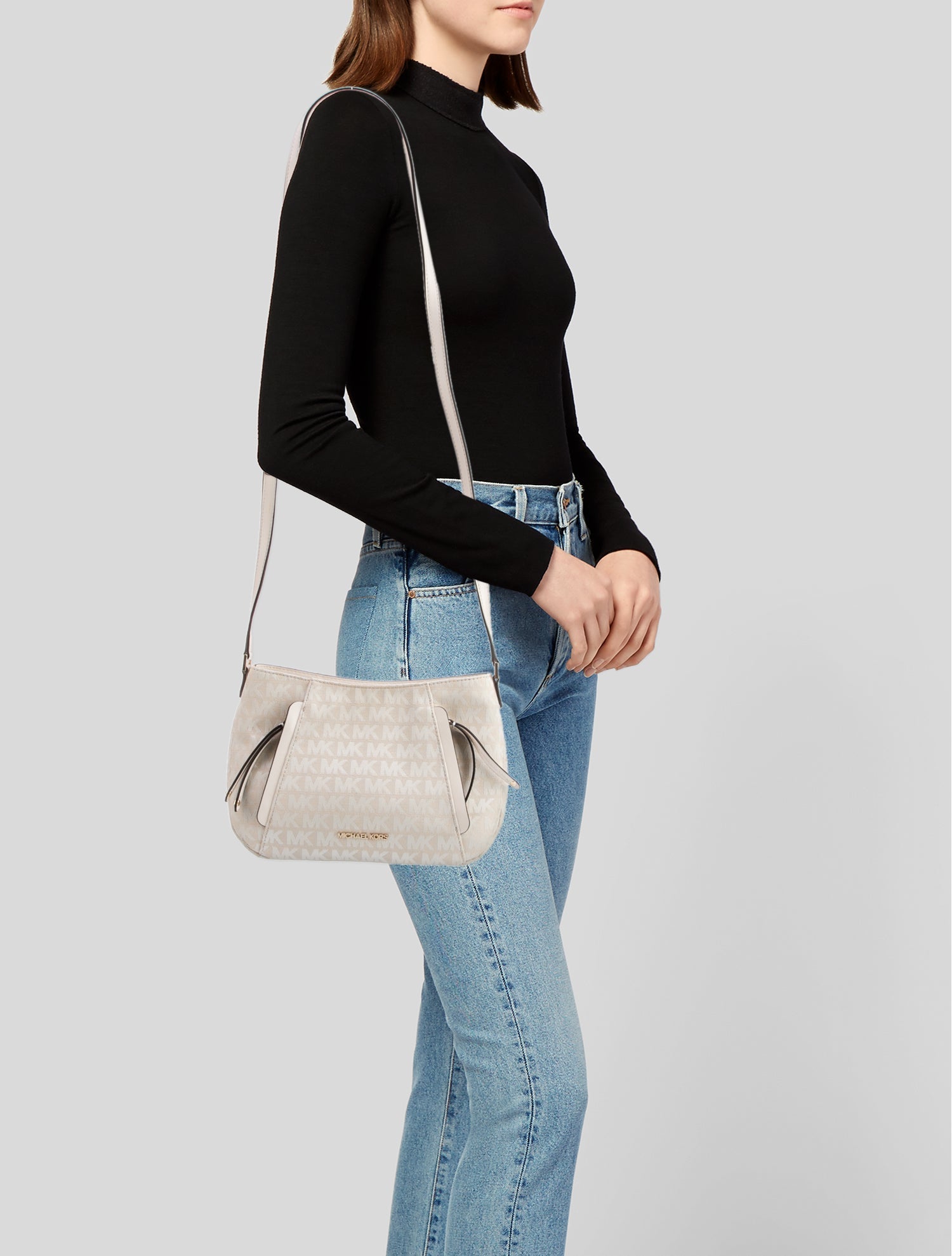 Michael Kors Canvas Crossbody Bag