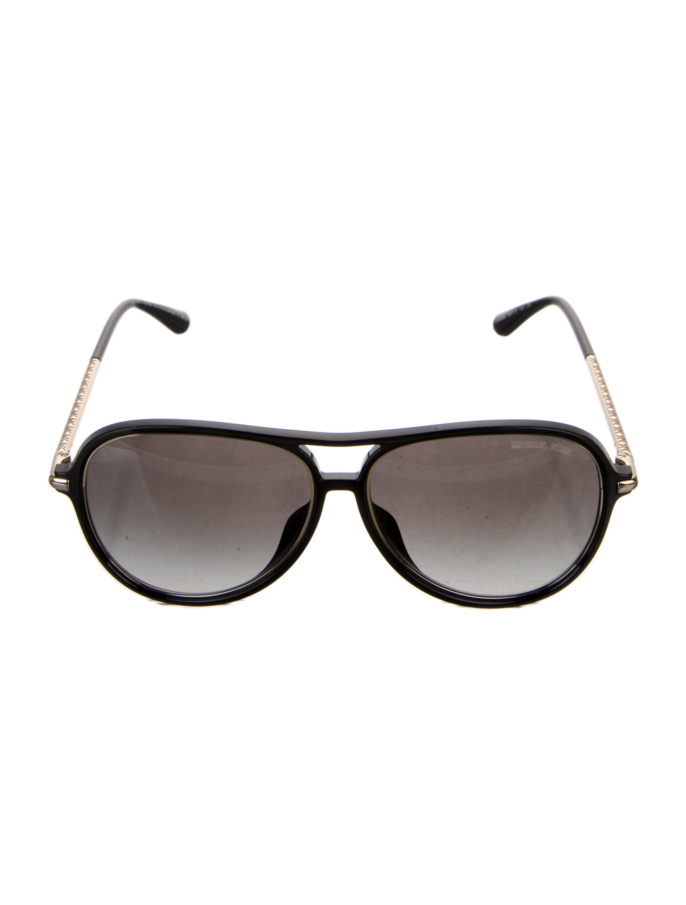 Michael Kors Aviator Gradient Sunglasses