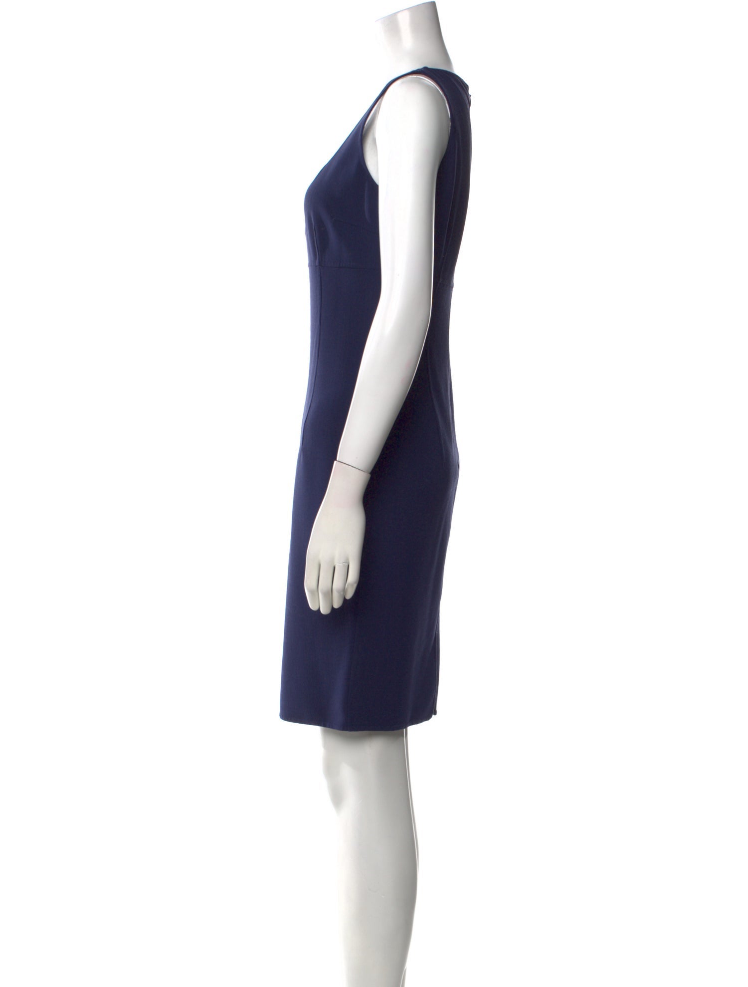 Michael Kors Square Neckline Knee-Length Dress