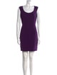 Michael Kors Virgin Wool Mini Dress