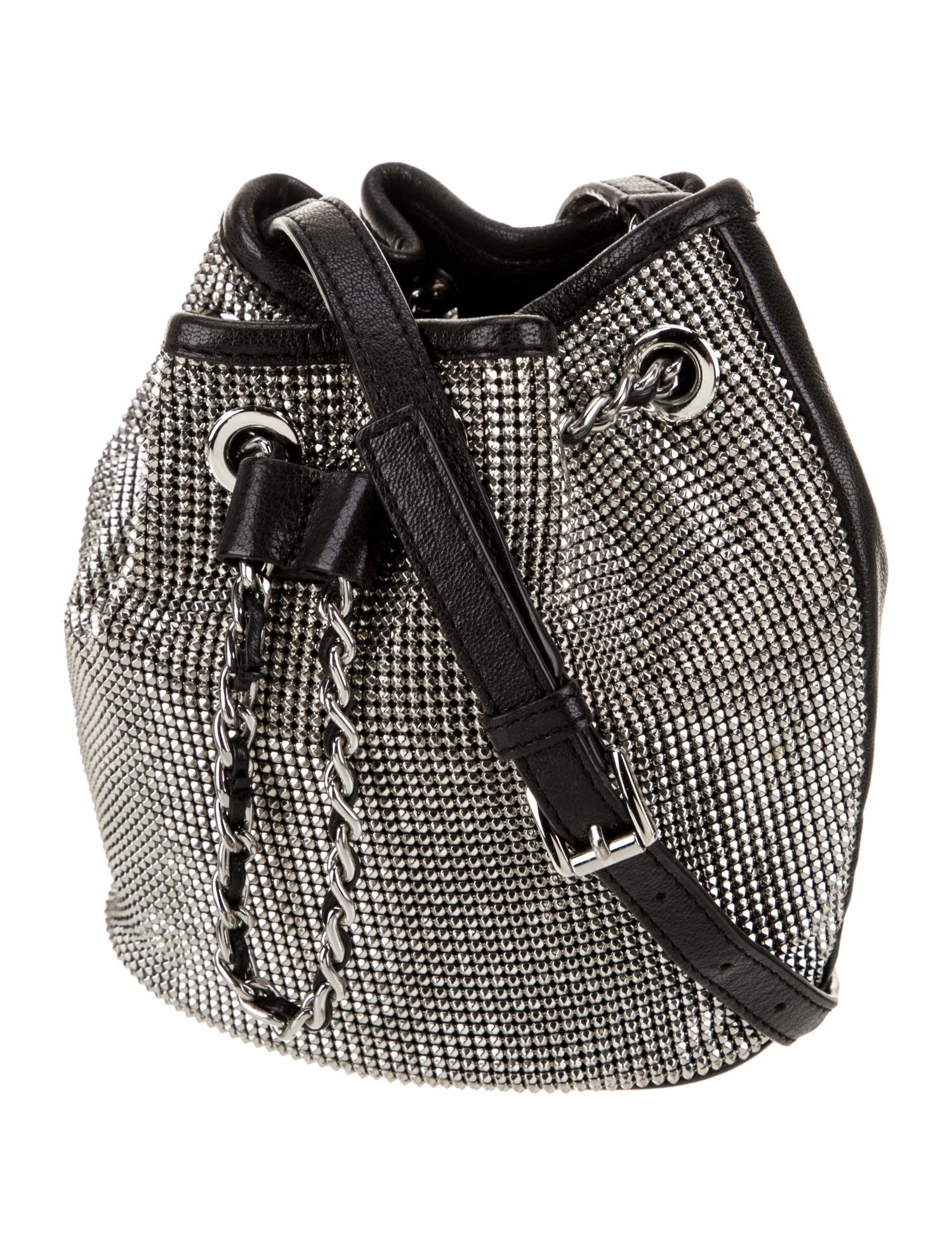 Michael Kors Leather Bucket Bag