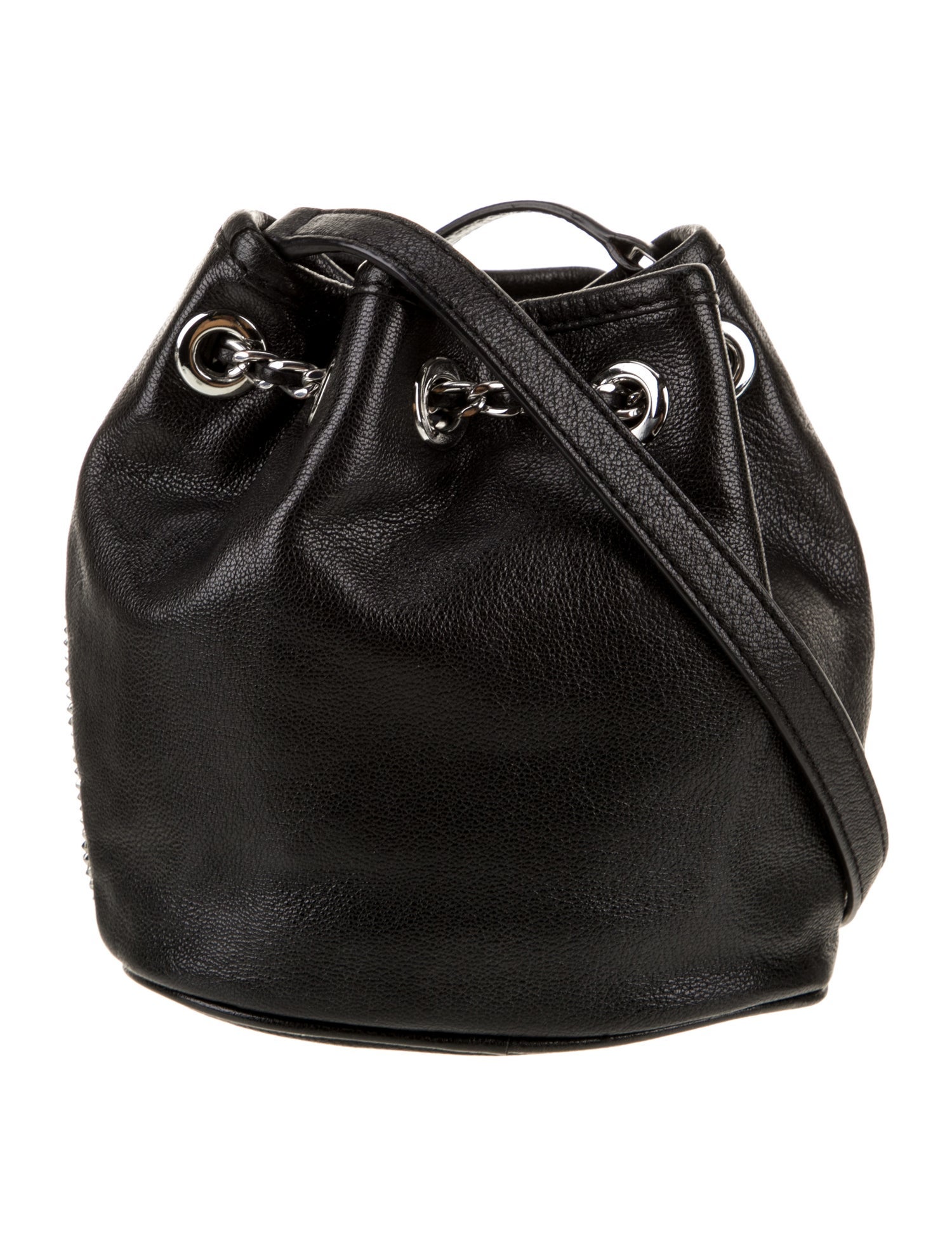 Michael Kors Leather Bucket Bag