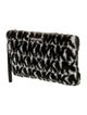 Michael Kors Faux Fur Clutch