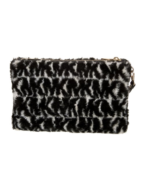 Michael Kors Faux Fur Clutch