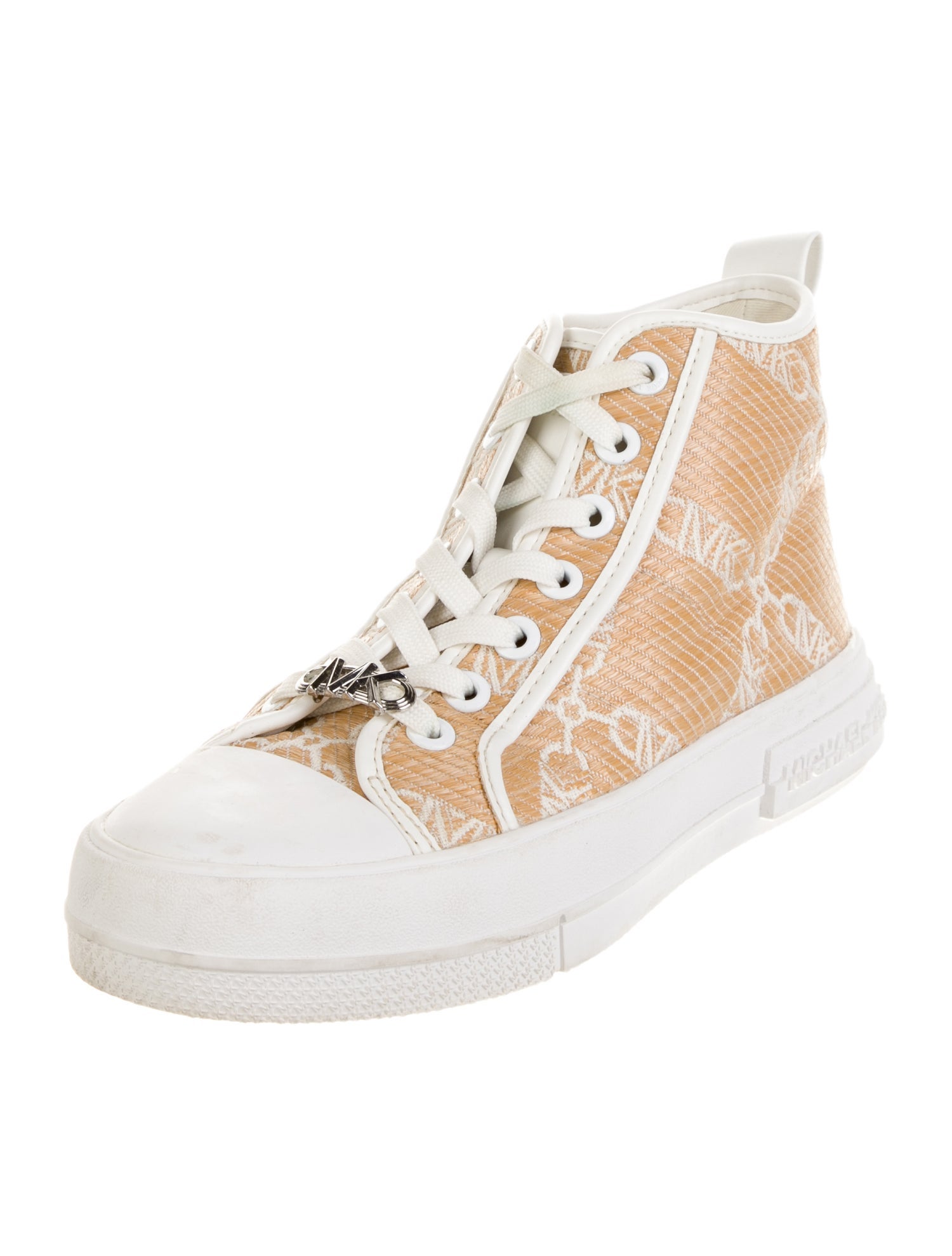Michael Kors Raffia Patterned Sneakers