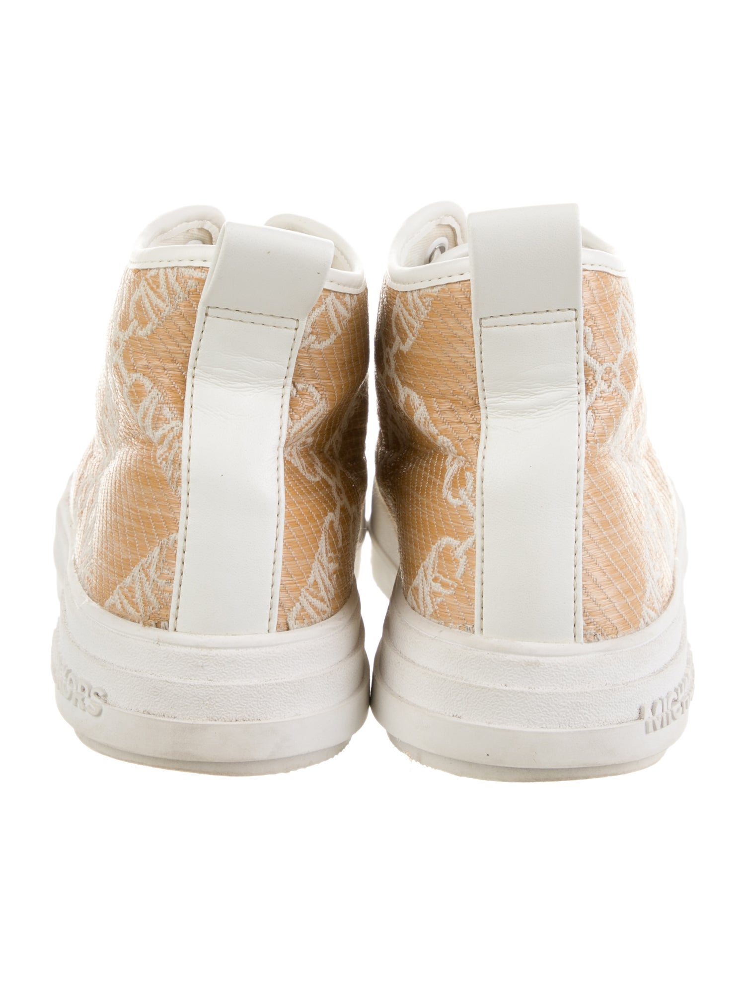 Michael Kors Raffia Patterned Sneakers