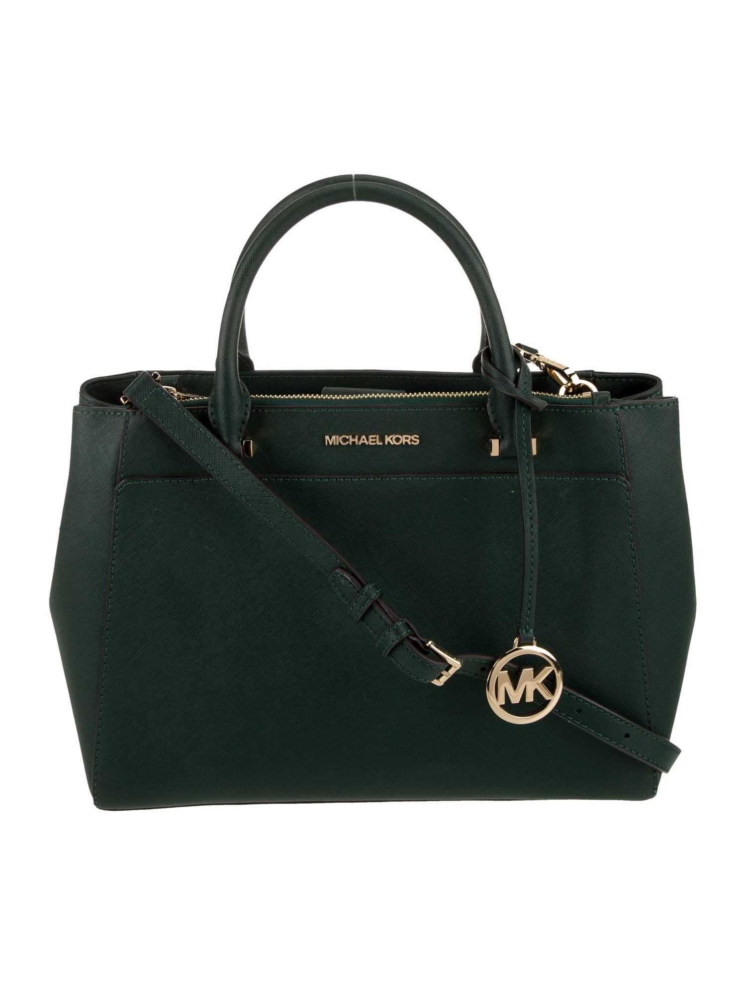 Michael Kors Saffiano Leather Top Handle Bag