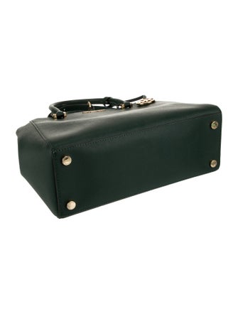 Michael Kors Saffiano Leather Top Handle Bag