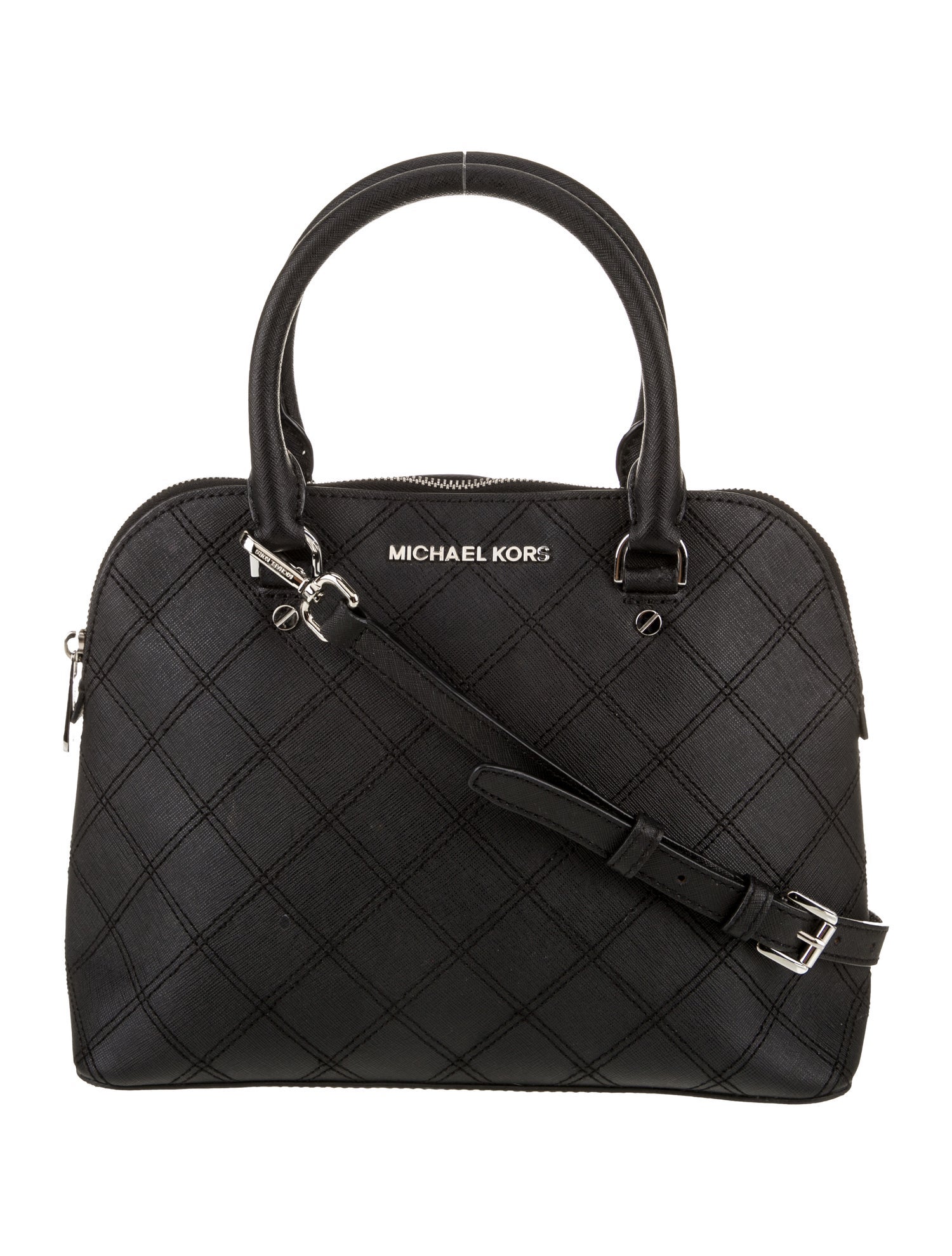 Michael Michael Kors Saffiano Leather Top Handle Bag