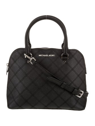 Michael Michael Kors Saffiano Leather Top Handle Bag