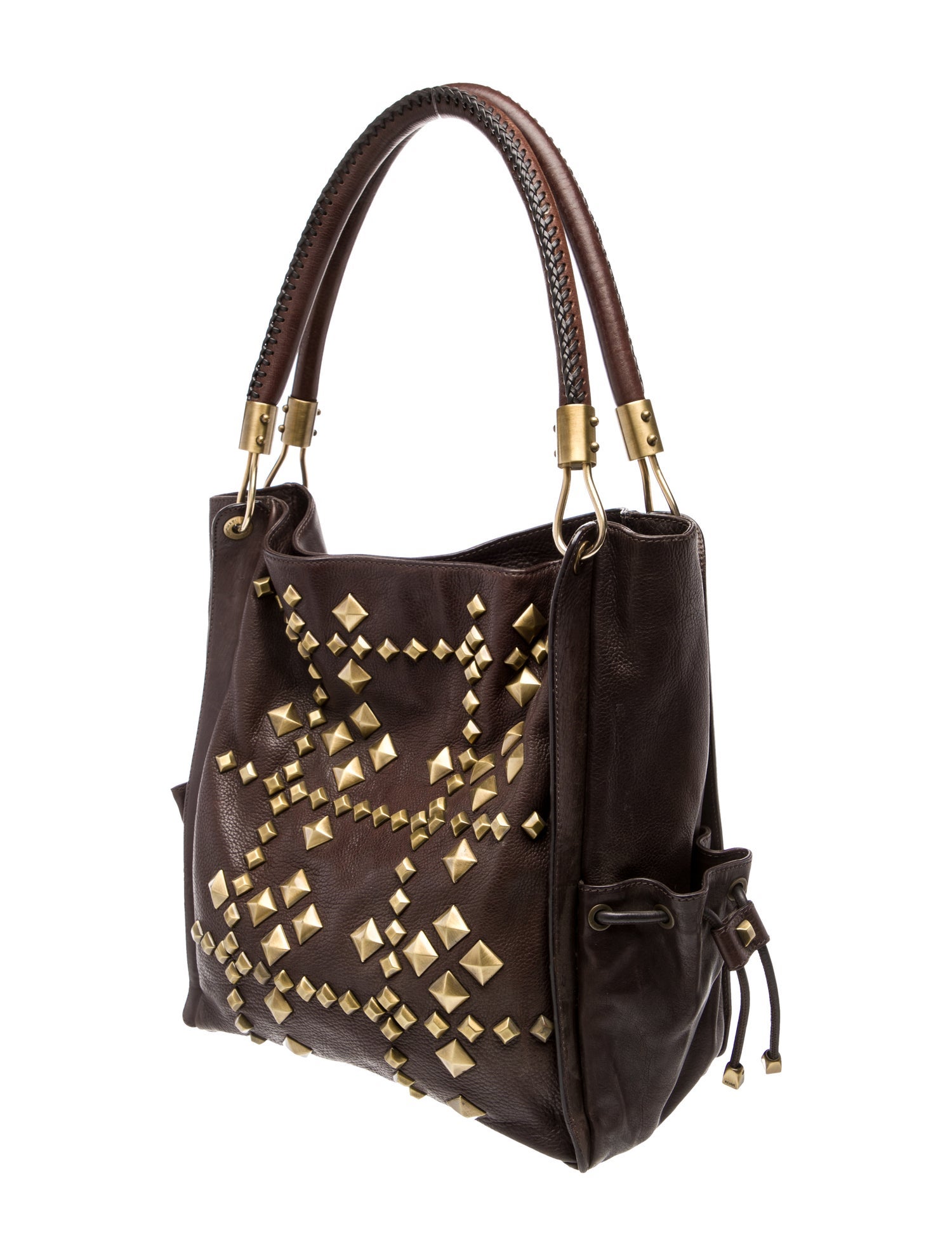 Michael Kors Leather Bucket Bag