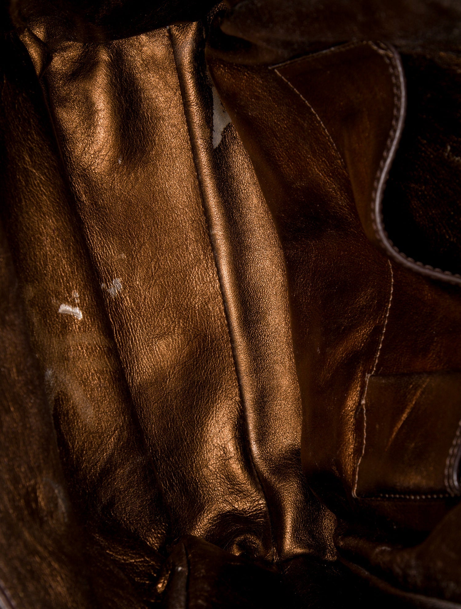 Michael Kors Leather Bucket Bag