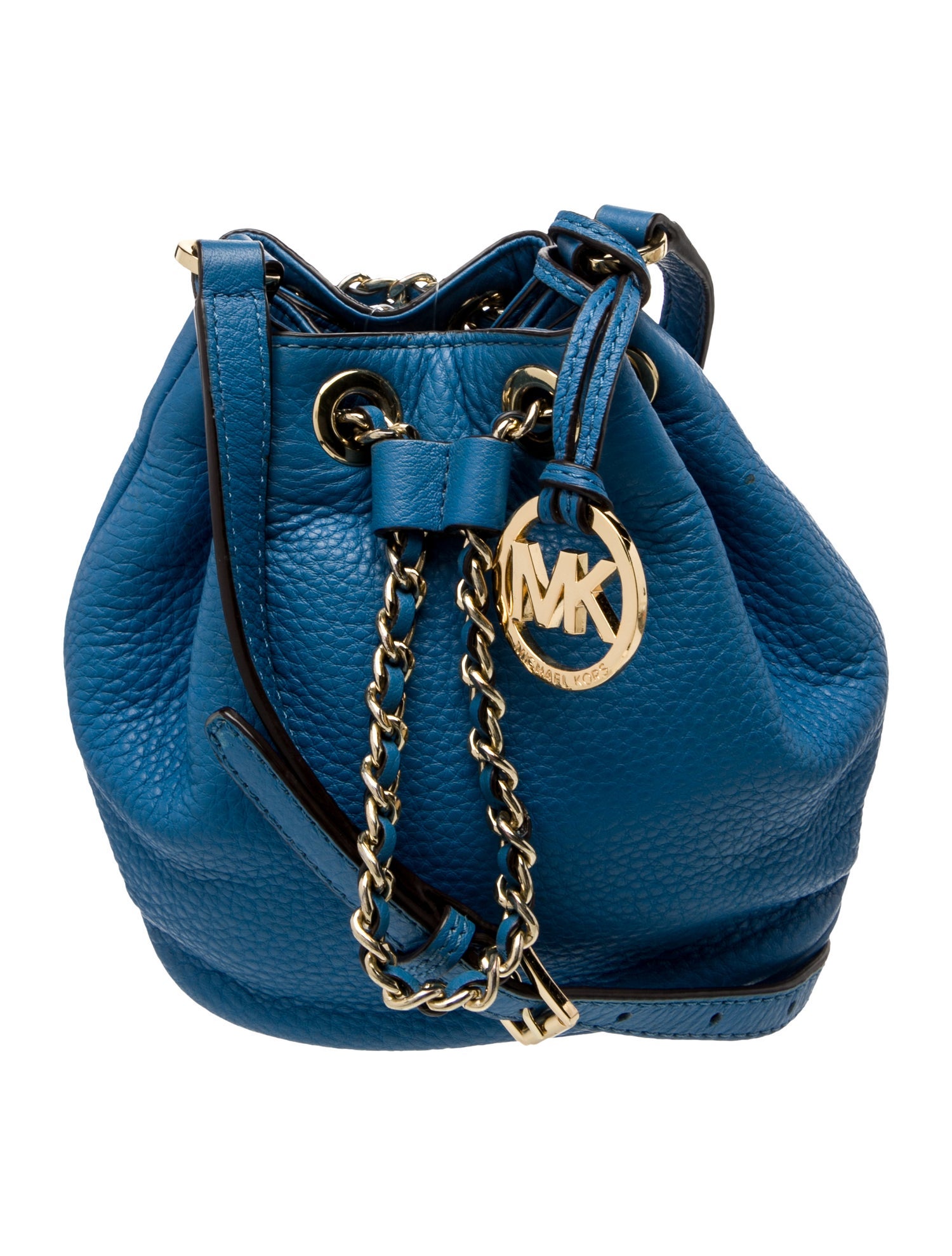 Michael Michael Kors Leather Bucket Bag