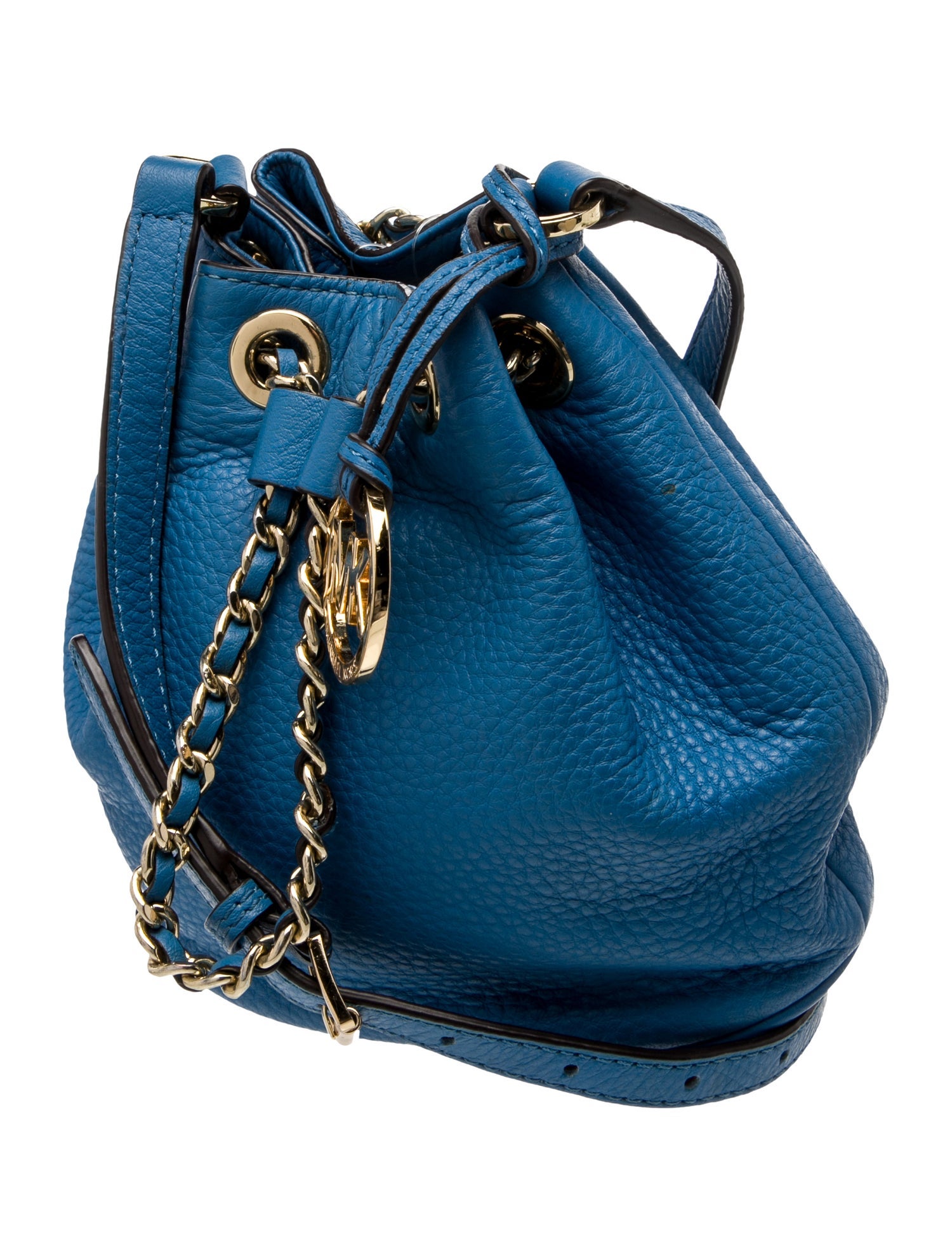 Michael Michael Kors Leather Bucket Bag