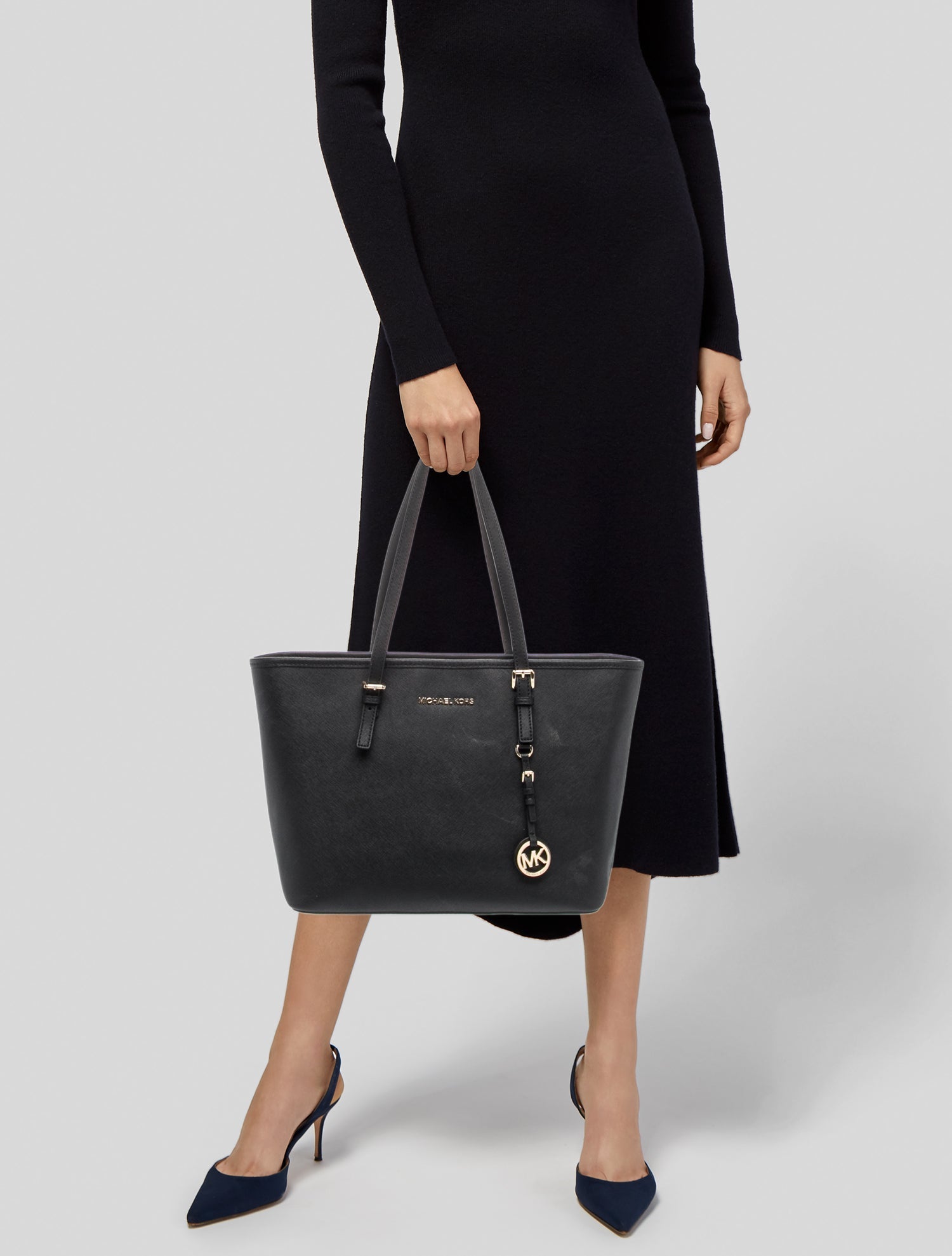 Michael Michael Kors Saffiano Leather Jet Set