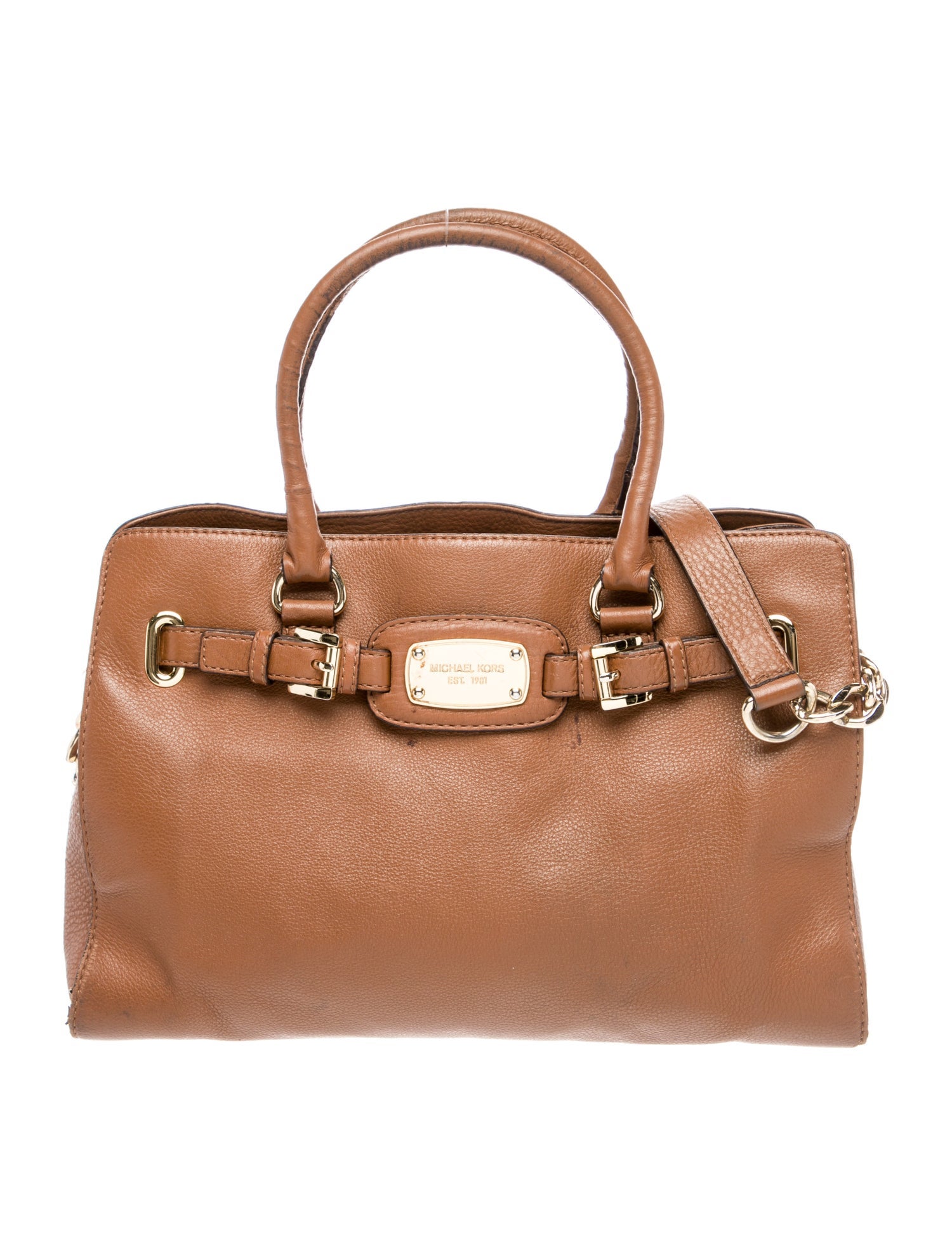 Michael Kors Leather Top Handle Bag