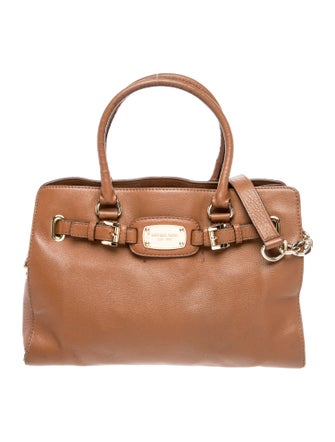 Michael Kors Leather Top Handle Bag