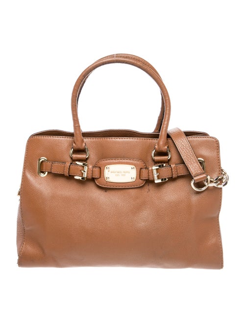 Michael Kors Leather Top Handle Bag