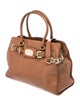Michael Kors Leather Top Handle Bag