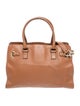Michael Kors Leather Top Handle Bag