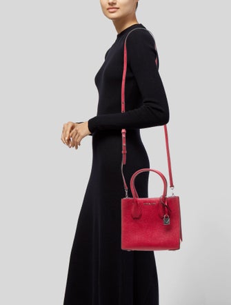 Michael Kors Leather Top Handle Bag