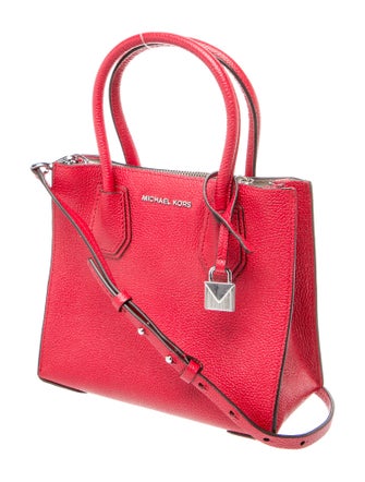 Michael Kors Leather Top Handle Bag