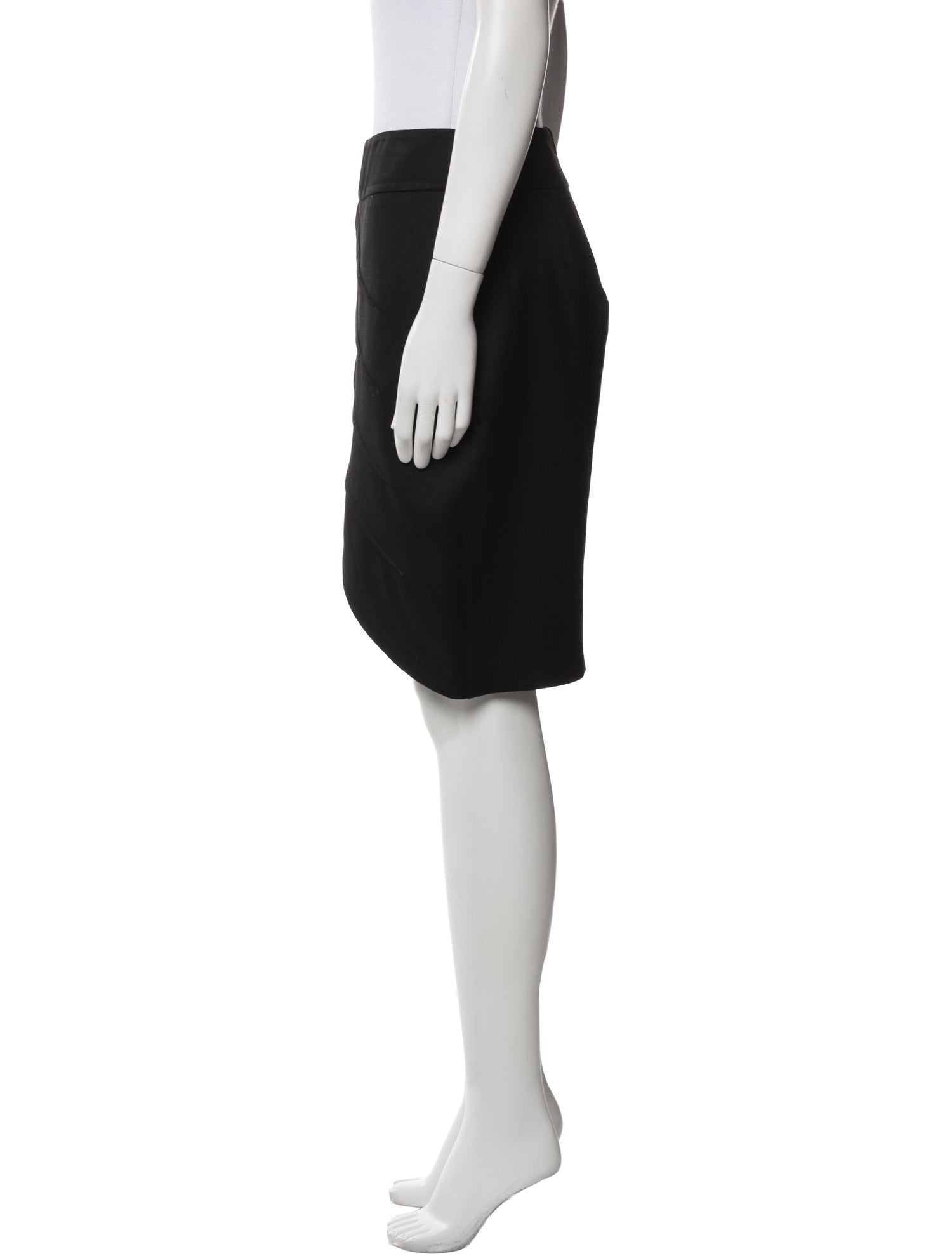 Michael Kors Virgin Wool Knee-Length Skirt