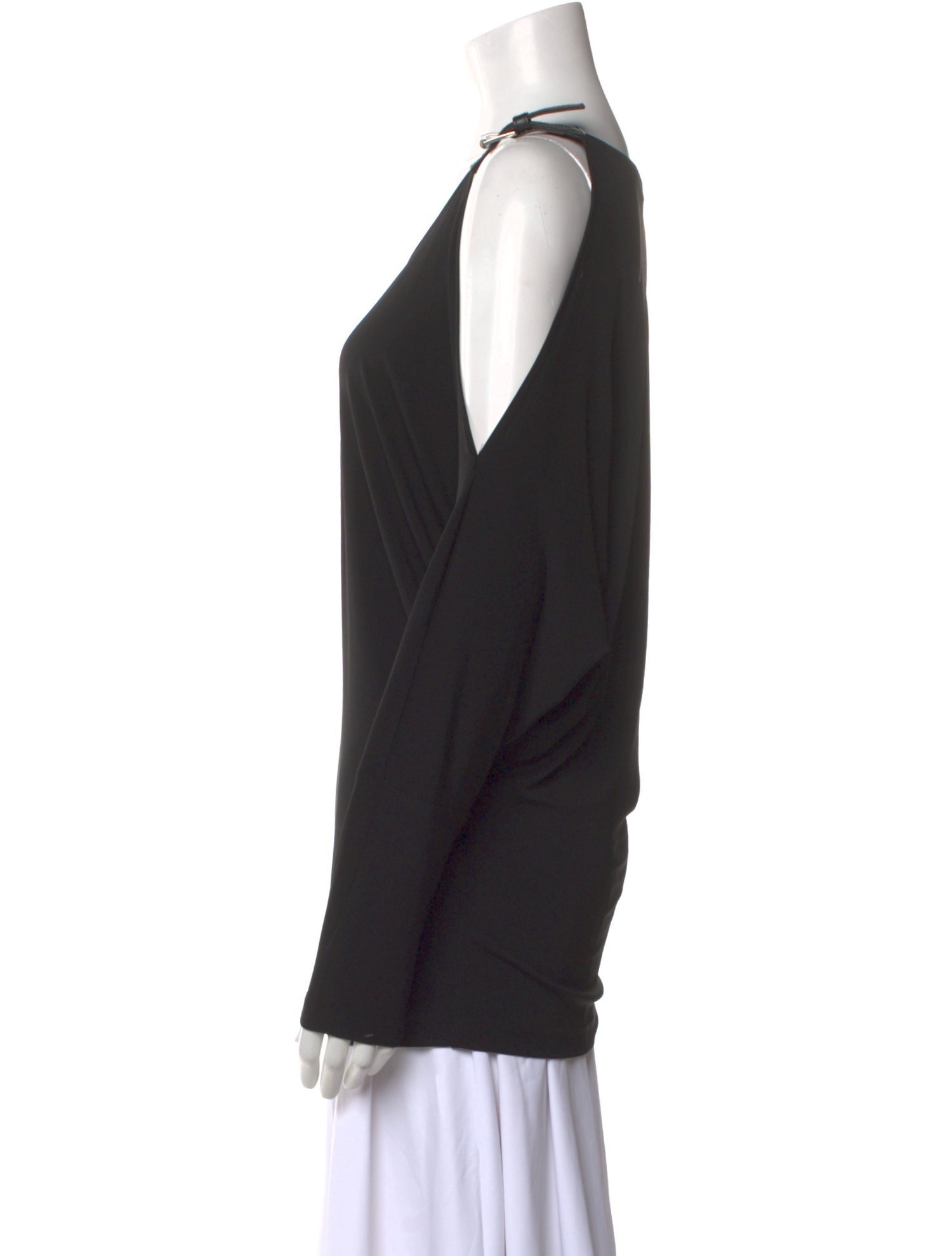 Michael Kors Scoop Neck Long Sleeve Top