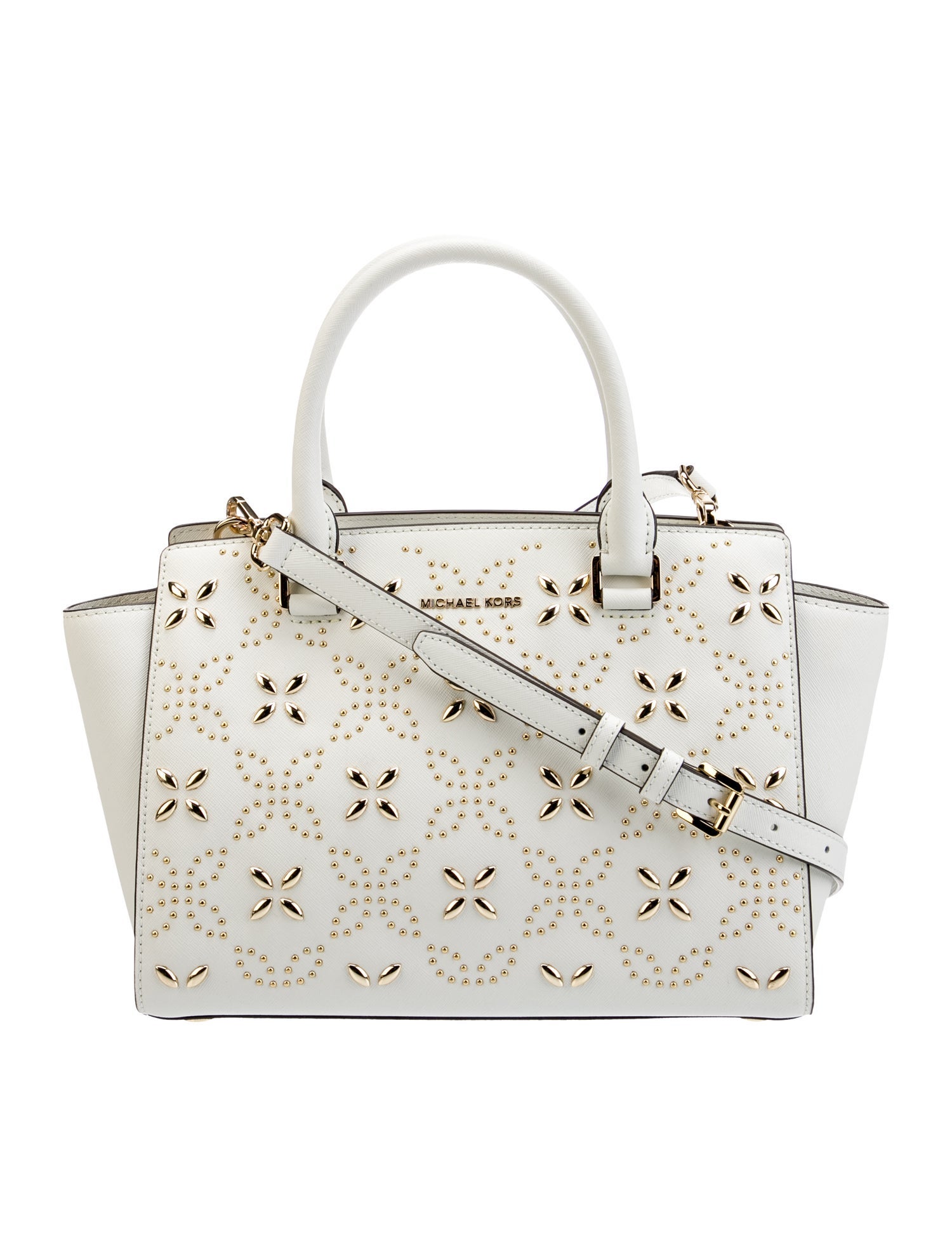 Michael Kors Leather Top Handle Bag