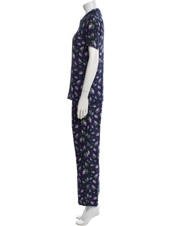 Michael Kors Silk Printed Pant Set