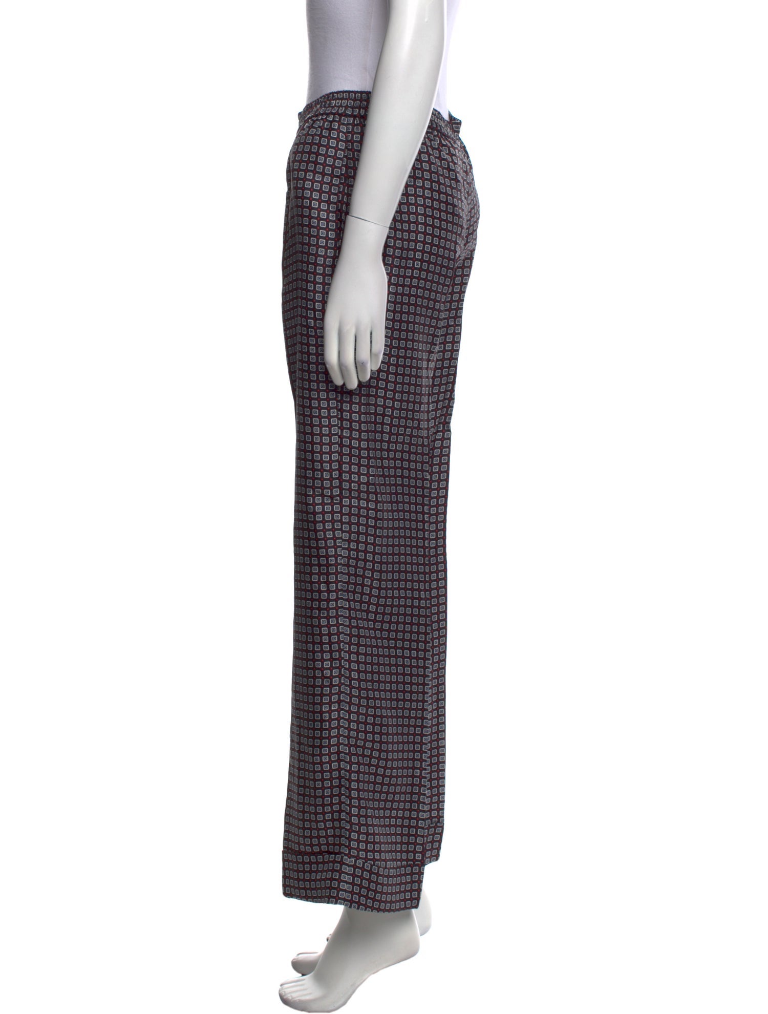 Michael Kors Silk Wide Leg Pants