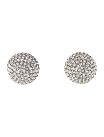 Michael Kors Crystal Stud Earrings