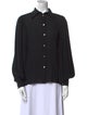 Michael Kors Long Sleeve Button-Up Top