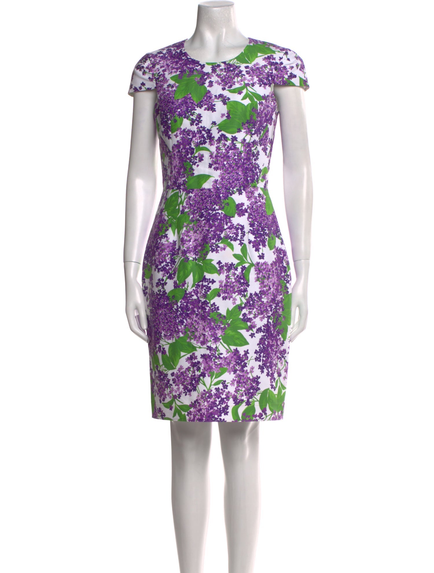Michael Kors Floral Print Mini Dress
