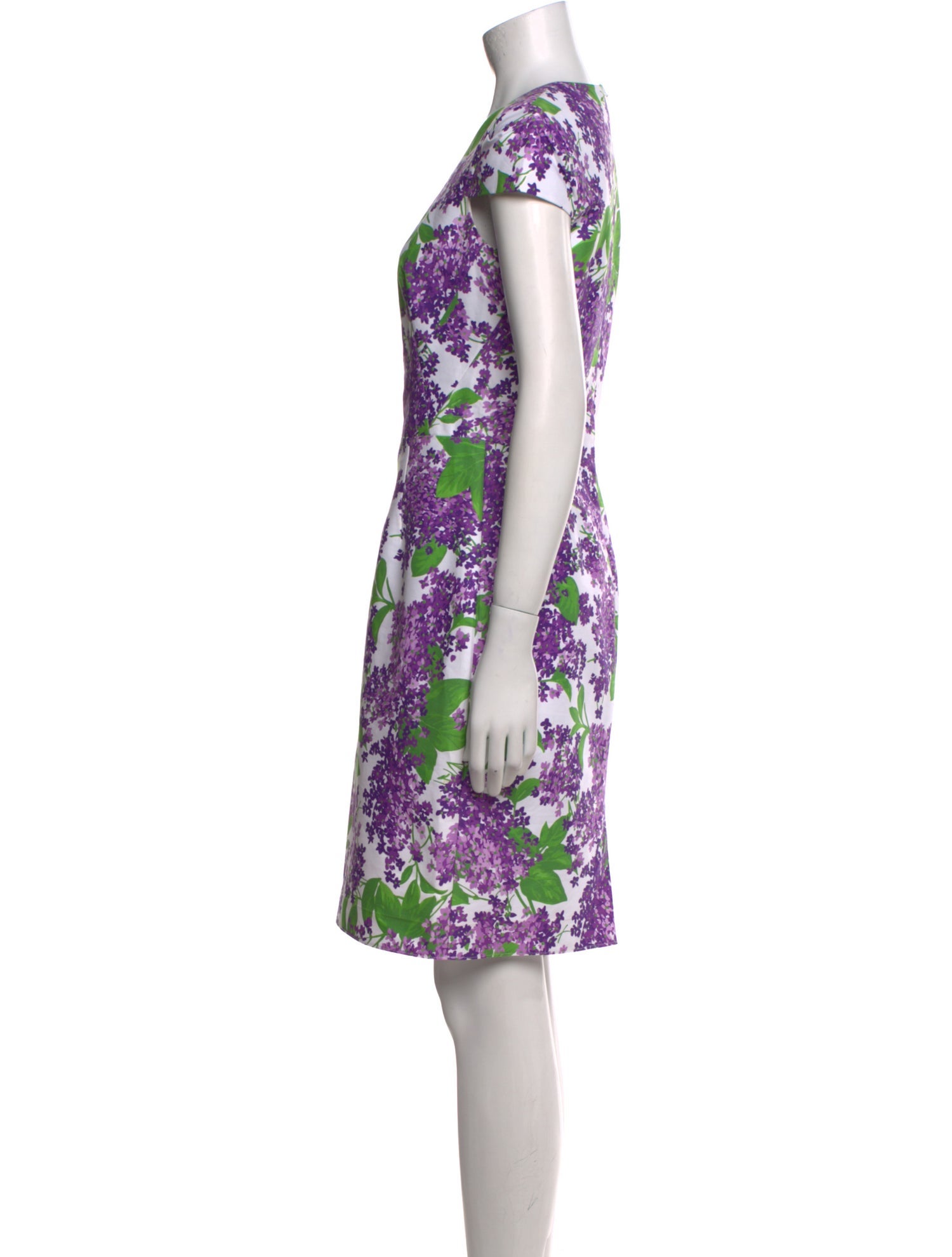 Michael Kors Floral Print Mini Dress