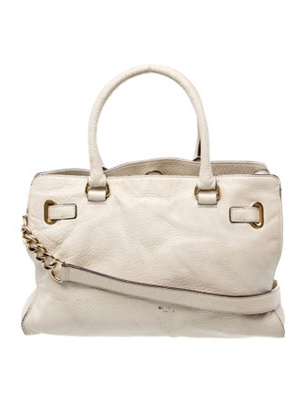 Michael Michael Kors Leather Top Handle Bag