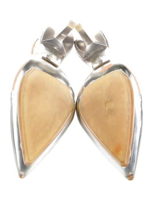 Michael Kors Leather Slingback Pumps