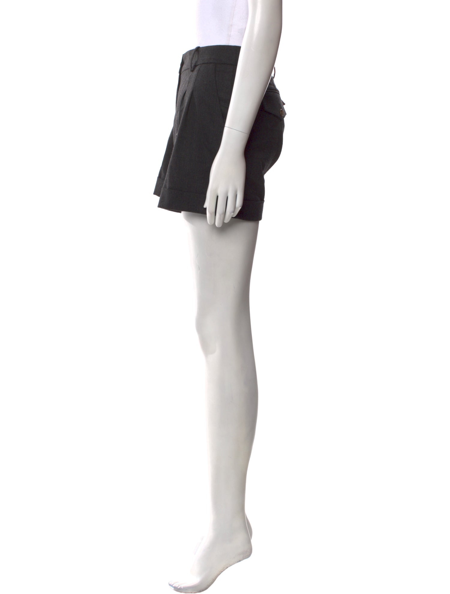 Michael Kors Virgin Wool Mini Shorts