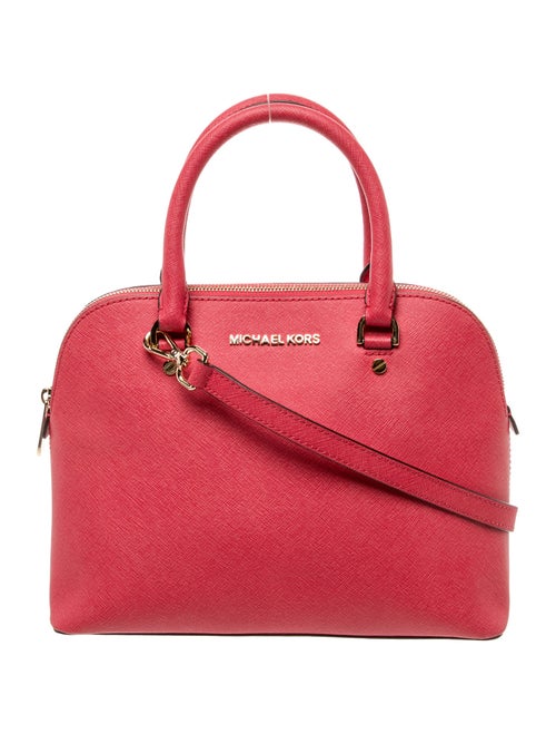 Michael Kors Saffiano Leather Top Handle Bag