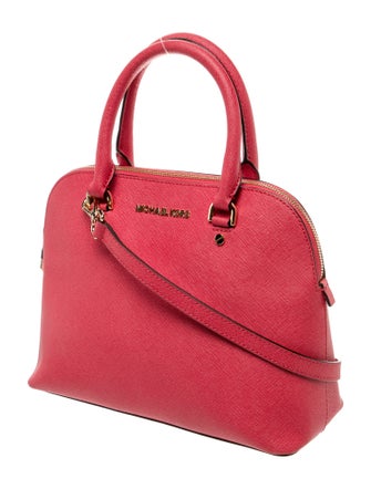 Michael Kors Saffiano Leather Top Handle Bag