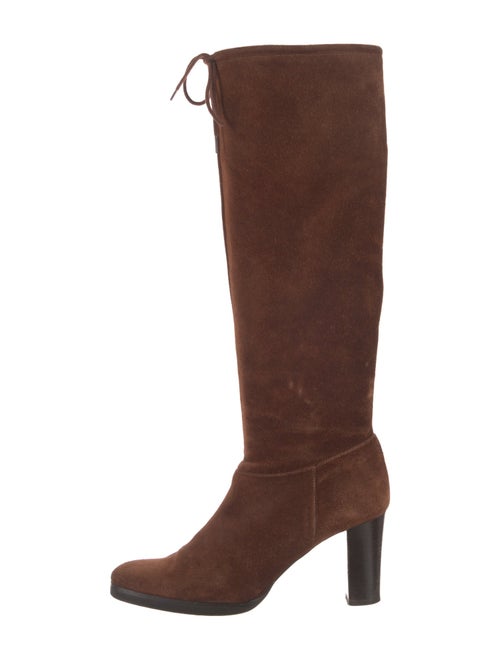 Michael Kors Suede Lace-Up Boots