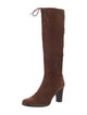 Michael Kors Suede Lace-Up Boots