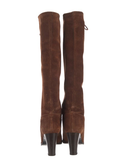 Michael Kors Suede Lace-Up Boots